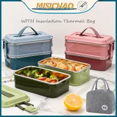 Luxury Portable Lunch Box 316 Stainless Steel Bento Box Leak-Proof Food  Storage Containers Office Worker