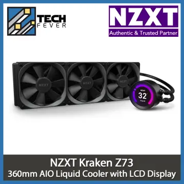  NZXT 360mm AIO CPU Liquid Cooler with Customizable LCD