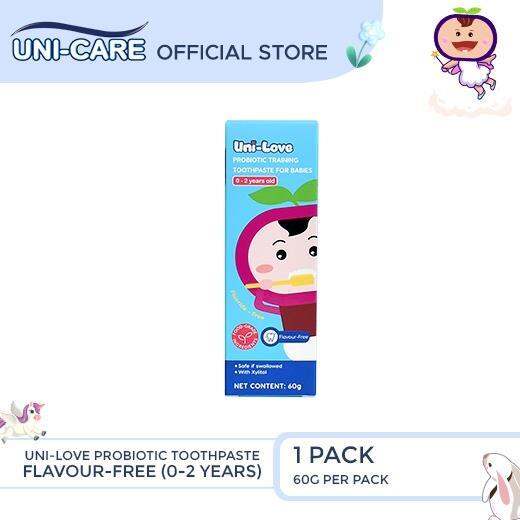 UniLove Probiotic Training Toothpaste FlavourFree (02 Years Old