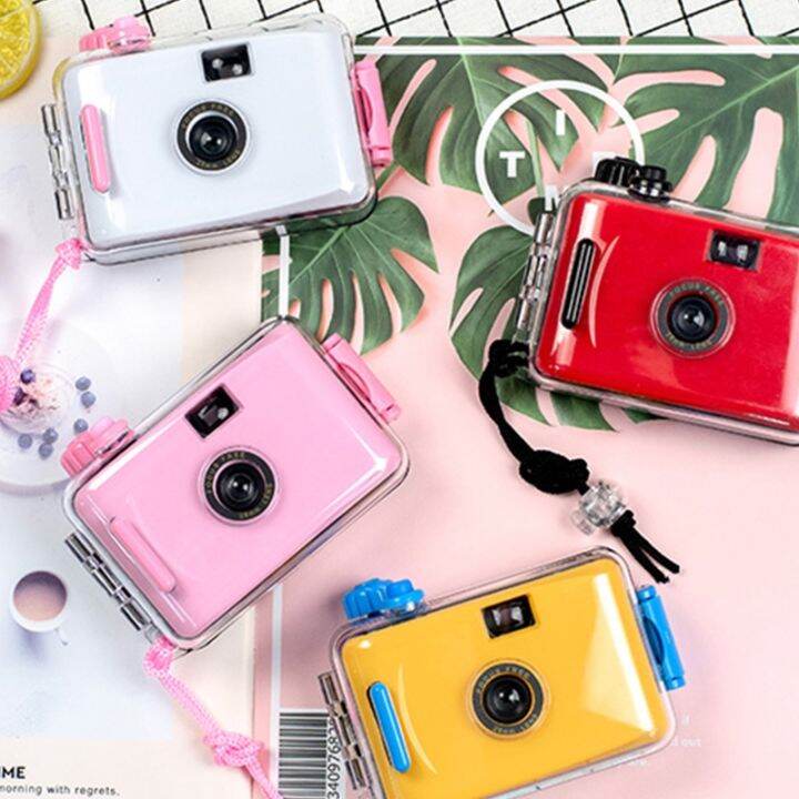 Nondisposable Film Camera Retro Waterproof Pointandshoot Camera