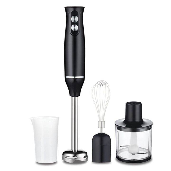 4 in 1 High Power Immersion Hand Stick Blender Mixer Includes Chopper