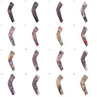 Unisex Arm Warmer Skin Proteive Tattoo Sleeves Quick Dry UV Protection Outdoor Temporary Fake Running Arm Sleeve Stockings