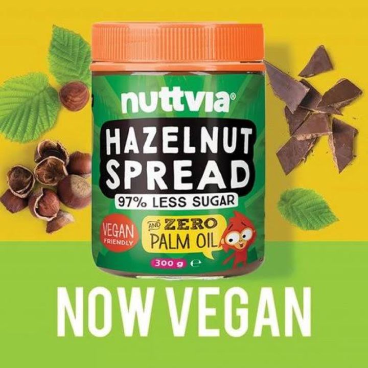 items-for-you-nuttvia-vegan-hazelnut-chocolat-spread-97-less-sugar-350-g-ช็อกโกแลตฮาเซลนัทสเปรด-วีแกน-สินค้านำเข้าจากออสเตรเลีย