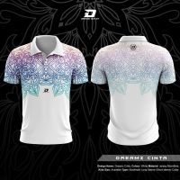 DREAMZ TSHIRT COLLAR JERSEY DESIGN CINTA polo