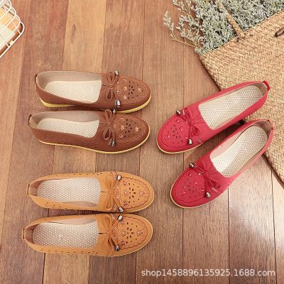 [COD] Old cloth shoes womens spring and autumn new non-slip soft-soled grandma wear-resistant flat-bottomed comfortable slip on