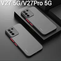 ราคาส่ง ส่งด่วน ตรงรุ่น สำหรับ VIVO Y36 / V27 5G / V27PRO เคสโทรศัพท์มือถือ เคสขอบสี หลังด้าน เคสกันกระแทก เคสผิวด้าน 025