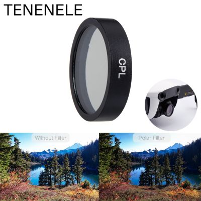 ดั้งเดิม! TENENELE ฟิลเตอร์กรองโดรน Mavic CPL Polarizing ชุดฟิลเตอร์กล้องป้องกัน UV สำหรับ DJI Mavic Air ND 4 8 16 32อุปกรณ์เสริมตัวกรอง