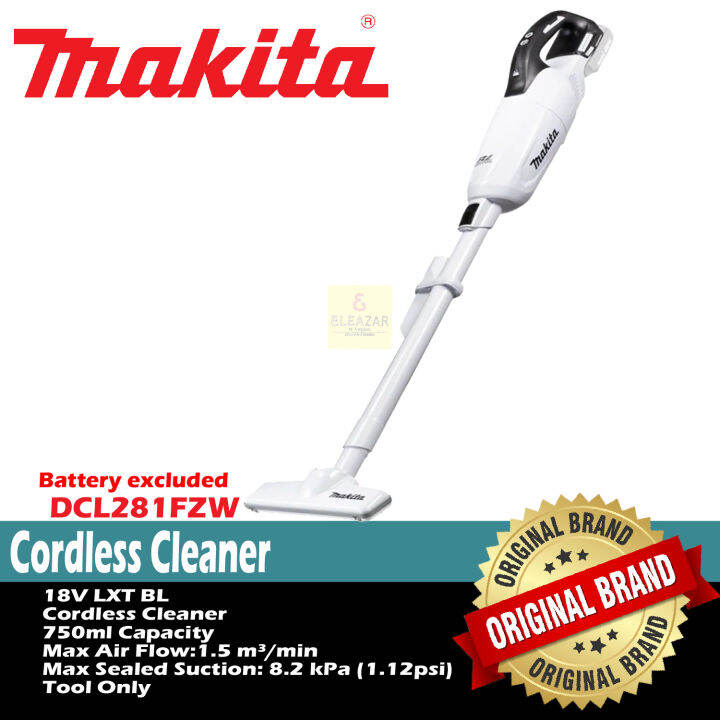 Makita DCL281FZW Aspirapolvere A Batteria Senza Fili – Compatto E Potente, Qualità Professionale