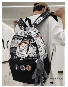 3 Set One Piece Anime Backpack for Boys Student 3D Print Luffy Zoro School  Bags Zipper Bookbag Back to School Backpack (#2) - Walmart.com
