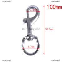 minglieyue2 เหล็กกล้าไร้สนิม Bolt Snap Hook คลิปดำน้ำ Singel Hook BCD เครื่องมืออุปกรณ์เสริม