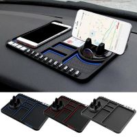 Non-Slip Car Dashboard Mat Auto Silicone Phone Holder Stand Non Slip Sticky Anti Slide Dash Phone Mount Dashboard Car Pad