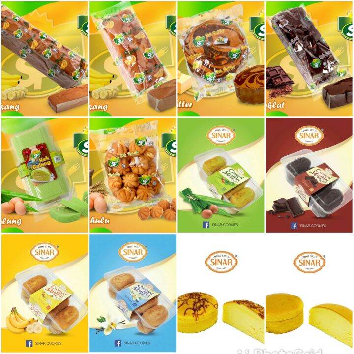Aneka Jenis Cake Kek Coklat, Kek Gulung, Kek Pisang, Kek Butter, Muffin