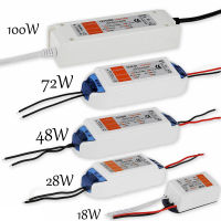 ERANPO DC 12V 28W 48W 72W 100W Light Transformers LED Driver for LED Strip Power Supply