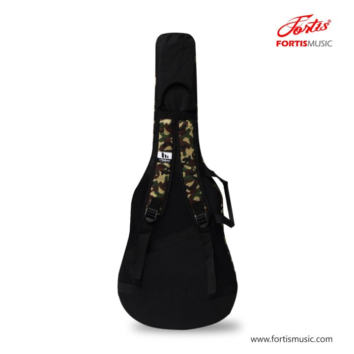 fender-กระเป๋ากีต้าร์โปร่ง-ซอฟเคสกีต้าร์-gp-series-รุ่น-soldier-ลายทหาร-แถมฟรี-สายสะพายกีต้าร์-fender-มูลค่า-250-บาท-จำนวน-1-เส้น