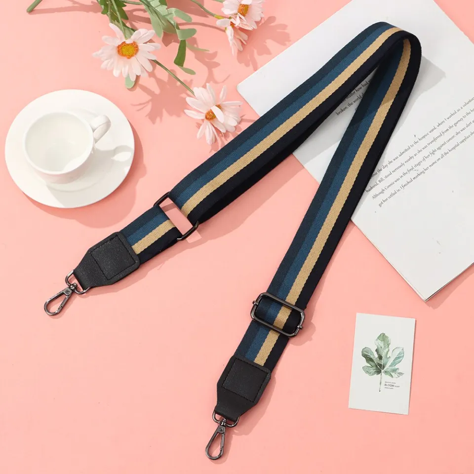 Wide Adjustable Women Handbag Belt Shoulder Bag Strap Bag Strap Nylon  Colored