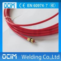 MIG MAG TFL  Liner 1.0-1.2mm Welding Wire Euro Connectors 3m Red Color