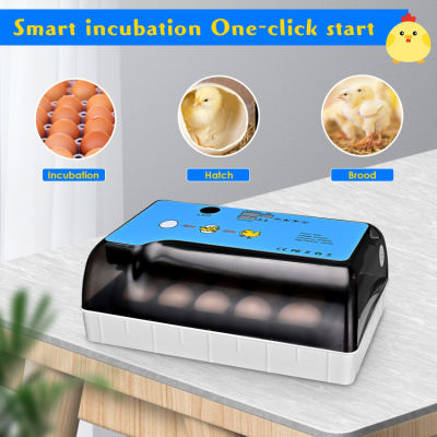 เครื่องฟักไข่อัตโนมัติดิจิตอลตู้อบไข่สามารถ Incubate 4-35ไข่,อุณหภูมิควบคุม,Incubation วันจอแสดงผล,เครื่องต้มไข่,ไข่อัตโนมัติเครื่องต้มไข่ใช้ Hatch ทุกชนิดของไข่ไก่,เป็ด,ห่าน,Quail