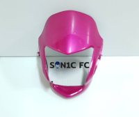 หน้ากากหน้า โซนิค (sonic) รุ่นแรก ปี2000-2001 สีชมพูบานเย็น (1175)