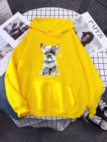 Kawaii Dog Poster Is Doodled Women Hoody Harajuku Oversize Sportswears Simple Autumn Streetwear Sports Full Sleeve Sweatshirt Size Xxs-4Xl