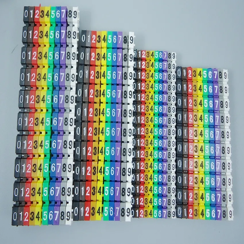 freeshipping 0.5mm2-6mm2 M0 M1 M2 M3 Arabic Numerals M Type Clip Network  Ethernet Wire Number Label Tube Cable Marker colorful - Price history &  Review, AliExpress Seller - Shop5777813 Store