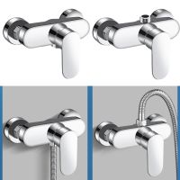 Shower Tap Control Mixing Valve Brass Bathroom Hot/Cold Mixer Faucet Wall Mount Shower Water Mixing Valve Faucet Hardware