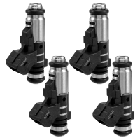 4Pcs New Petrol Fuel Injector for Citroen Berlingo C2 C3 Peugeot 206 Partner 1.1 IPM002,1984.C9,0280158057