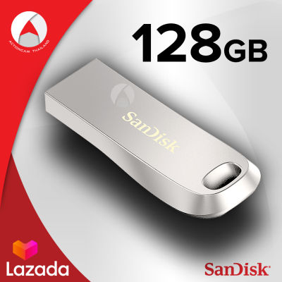 SANDISK Flash Drive ULTRA LUXE USB 3.1 128GB (SDCZ74-128G-G46) แฟลชไดร์ฟ เมมโมรี่ การ์ด แซนดิส โดย ซินเน็ค อุปกรณ์จัดเก็บข้อมูล คอมพิวเตอร์ โน็ตบุ๊ค Computer PC Notebook Mac รับประกัน Synnex 5 ปี