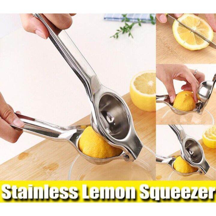 Stainless Manual Hand Press Lemon Orange Fruit Juicer Tool Lazada PH