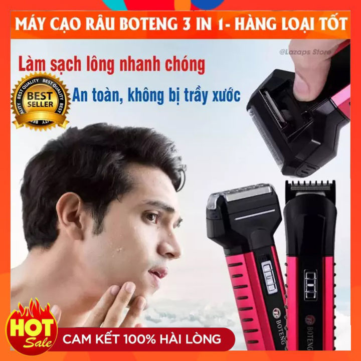 Bạn đang tìm kiếm một máy cạo râu chất lượng và đáng tin cậy? Một chiếc máy cạo râu tốt sẽ giúp bạn giữ gìn phom dáng, mang đến một diện mạo lịch lãm và tươi trẻ. Hãy cùng xem ảnh để tìm ra sản phẩm phù hợp cho mình nhé!