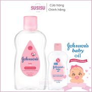 Dầu massage cho bé JOHNSON Baby Oil 200ml - 50ml Dầu tắm dưỡng ẩm da cho bé