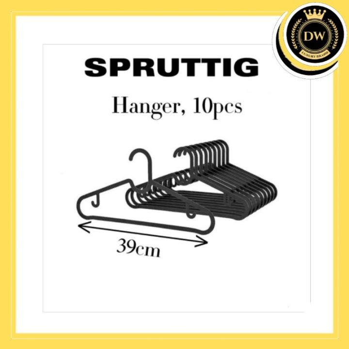 SPRUTTIG Hanger, black - IKEA