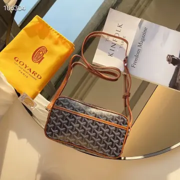 Goyard Saigon mini wooden-handble structured handbag sling crossbody  shoulder flap messenger in 2023