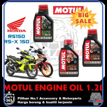 Motul 5100 4T 10W40 Technosynthese Ester 4-Stroke 20L Engine Motor Oil 5 x  4L