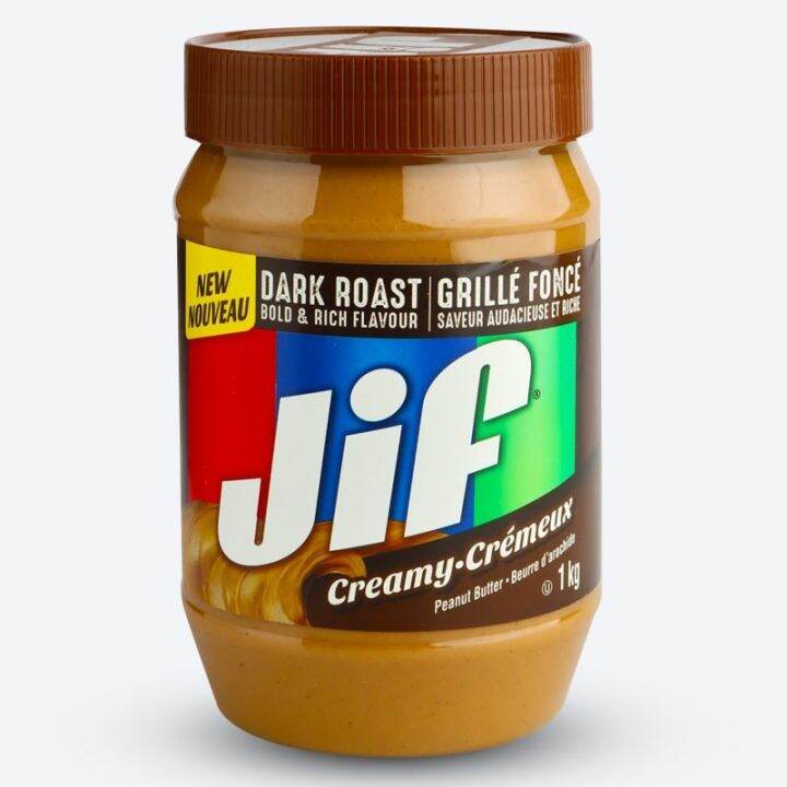 Jif Dark Roast Creamy Peanut Butter (1kg) Lazada PH
