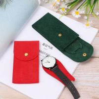 1PC Flannelette Watch Storage Bag Watches Pockets Dust Protect Collection Portable Watch Protection Bag Watch Boxes Case