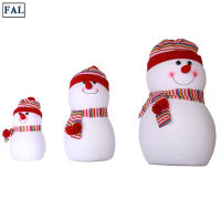 FAL Christmas Foam Craft Snowman Doll Desktop Ornaments For New Year 2021 Christmas Home Decoration