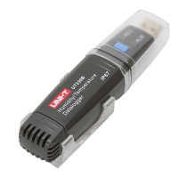 Lh3tih UNI-T UT330B UT-330B IP67อุณหภูมิ USB ขนาดเล็กเครื่องบันทึกความชื้นข้อมูลเครื่องเก็บรักษา2in1