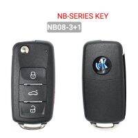 KEYDIY NB08-3+1 KD Car Key Universal Remote Car Key 4 Button for KD900/KD-X2 KD MINI/ KD-MAX for VW MQB Style