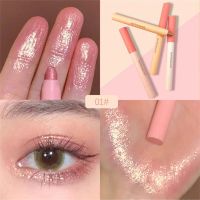 Glitter Eyeshadow Liner Pencil Highlight Stick Contouring Pen Waterproof Not Blooming Long Lasting Eyeliner Pen Eye Makeup