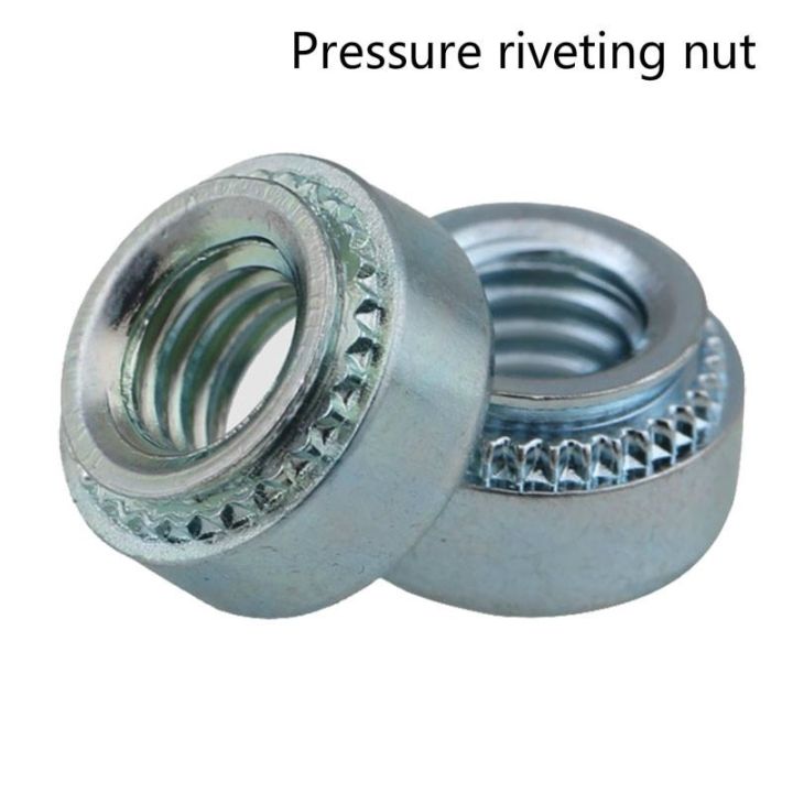 30pcsself-clinching-nut-press-insert-rivet-nut-m3-m4-m5-m6