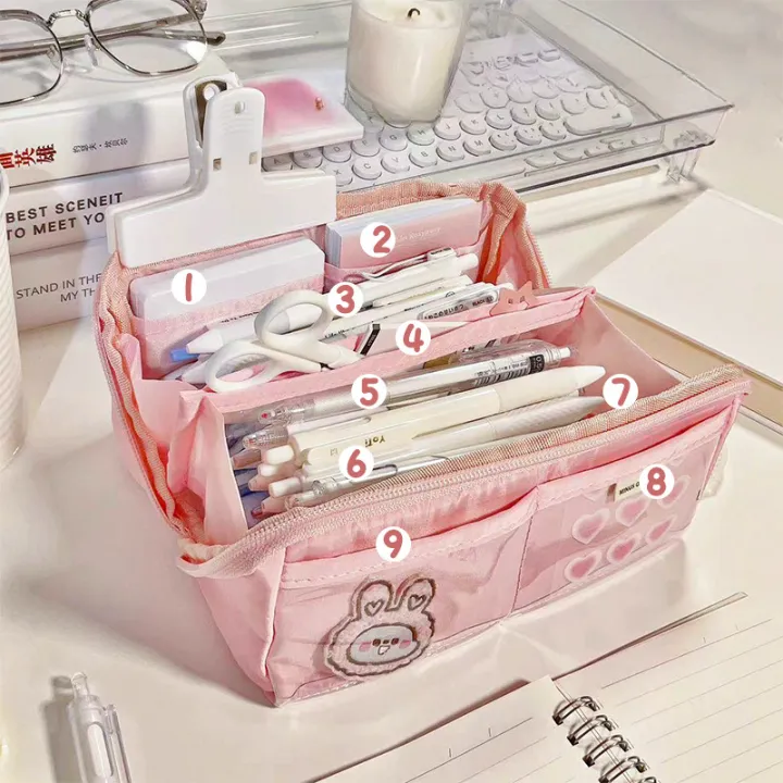 trendy-pen-pouch-multifunctional-pencil-bag-high-appearance-pencil-bag-large-opening-pen-bag-large-capacity-pencil-bag