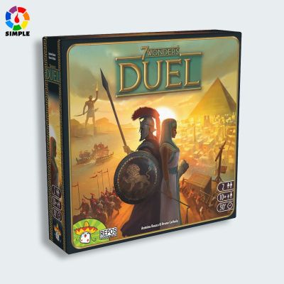 7-7 Wonders Duel Version - เกมกระดานภาษาอังกฤษ