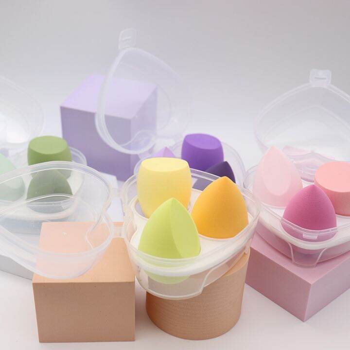 cw-1-3pcs-makeup-blender-egg-set-colorful-drop-sponge-puff-make-up-foundation-wet-dry-use