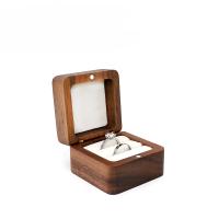 Wedding proposal wooden jewelry box Small portable travel ring earrings studs earrings Pendants mini jewelry storage box