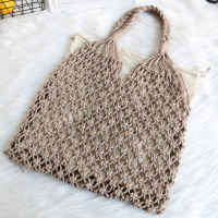 new Net bag contains liner bag woven bag shoulder straw bag holiday beach handbag