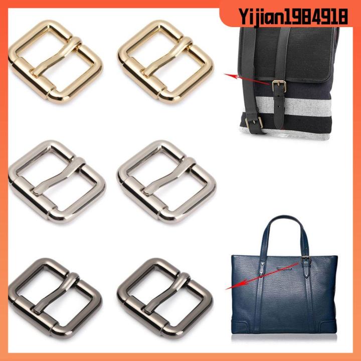 1/2/5pcs Metal Buckle Heavy Duty Hand-Bag Repair Accessories Leather Craft  DIY Belt Web Parts Metal Buckle Shoe Strap Button Adjustable Pin Buckle  Strap Buckle Belt Web Adjustable Pin Buckle Snap Rectangle Ring