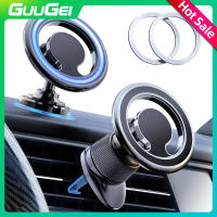 GUUGEI Car Phone Magnetic Holder For I-Phone 13 12 Universal Car Magsafe Phone Mount Cellphone Bracket Car Magsafe Holder