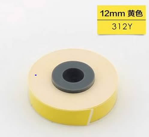 ไส้ตลับ-label-เครื่องพิมพ์ปลอกมาร์คสายไฟยี่ห้อ-l-mark-lmark-lk-320-ขนาด-6mm-9mm-12mm-สีขาว-สีเหลือง-ราคาถูก