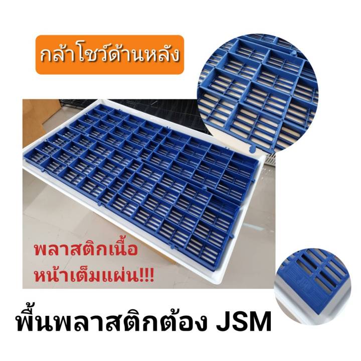 แพ็ค-10-ชิ้น-new-พื้นพลาสติก-ขนาดใหม่-หนา-5-เซน-30x100x5cm-แสลท-ปูพื้น-วางของ-ปูกรงสัตว์เลี้ยง-ชั้นวางตันไม้-โรงเรือน