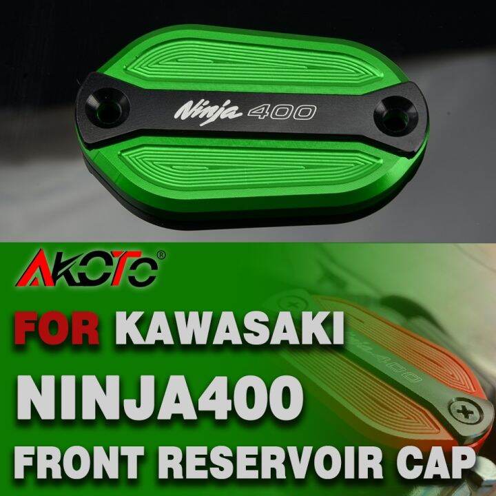 For KAWASAKI Ninja 400 Z400 2018 2019 2020 2021 2022 Aluminum Motorcycle Front Brake Tank